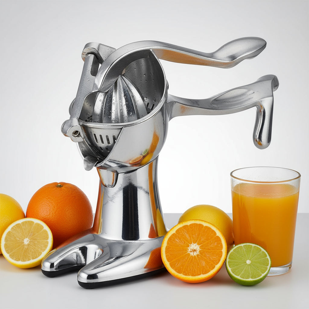 EXPRIMIDOR MANUAL DE FRUTAS METAL