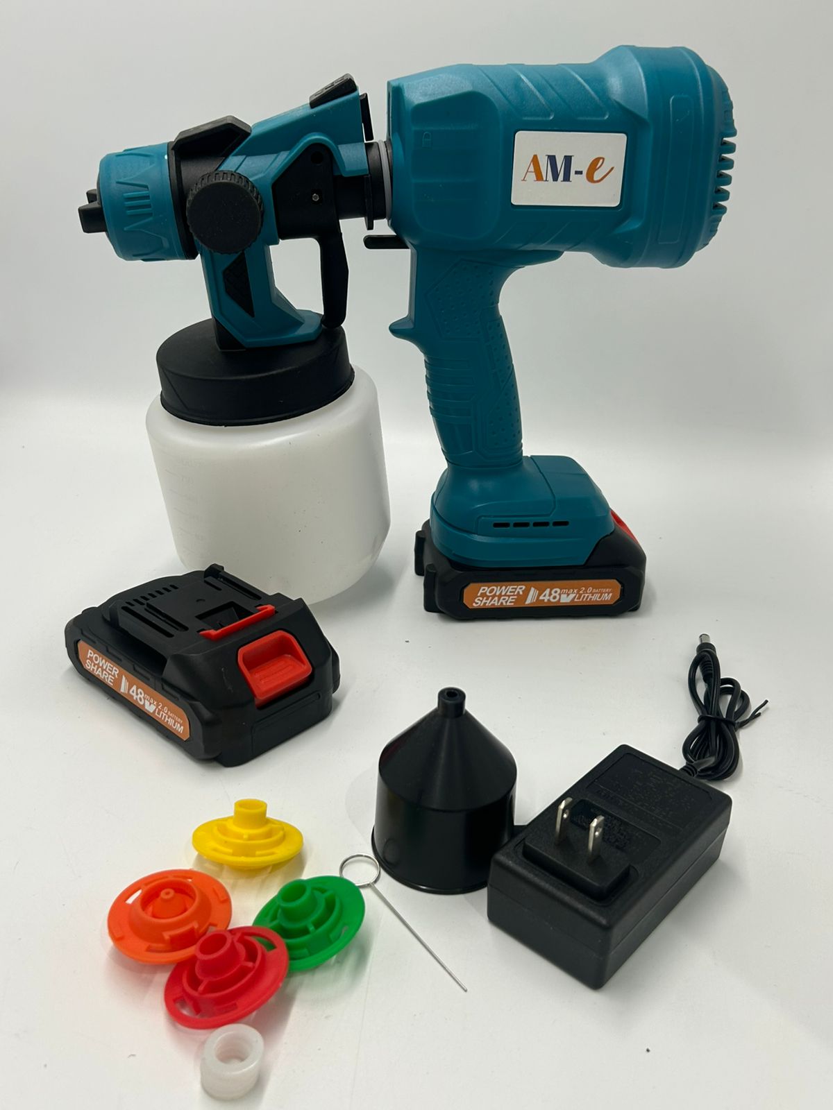 PISTOLA DE PINTURA 2 BATERIAS 48V (12 UND X CAJA) I