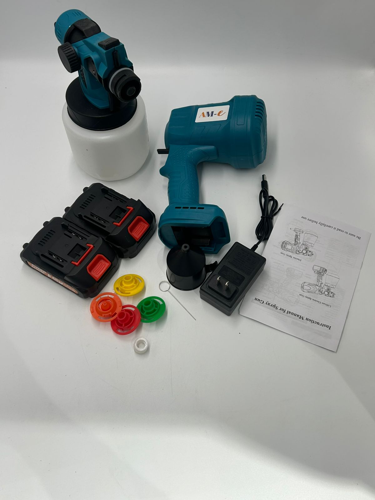 PISTOLA DE PINTURA 2 BATERIAS 48V (12 UND X CAJA) I